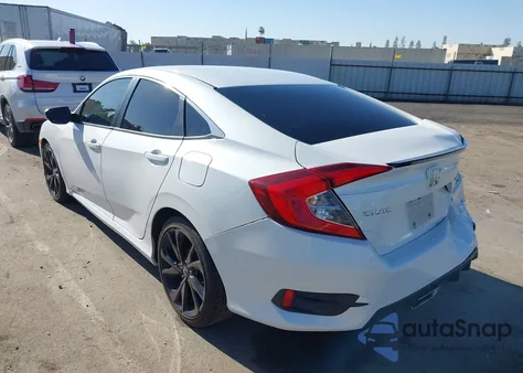 2020 Honda Civic Sport from USA, damaged, VIN 19XFC2F8XLE207694
